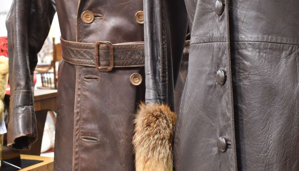Skin deep - two leather jackets - Dec 2023