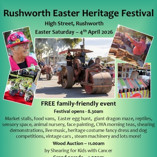 Rushworth Easter Heritage Festival