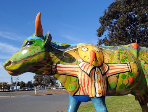 Moooving Art Cow
