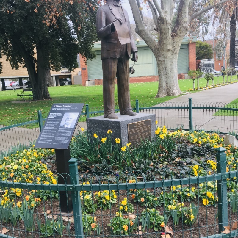 William Cooper Memorial Statue