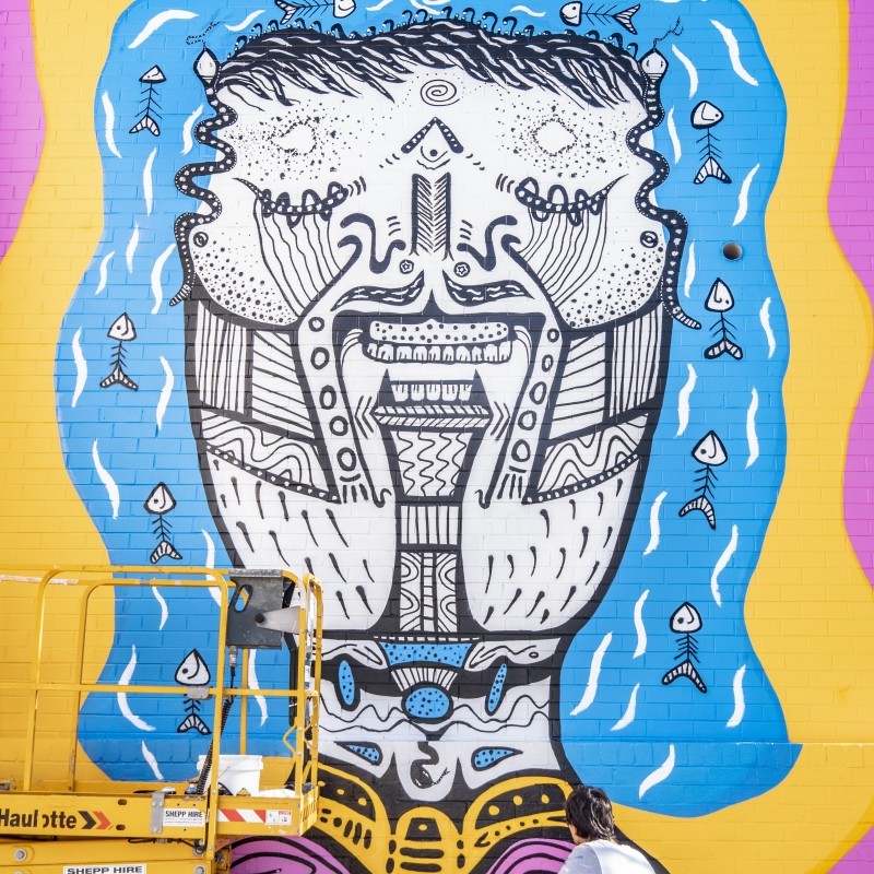 Shepparton Festival Street Art Murals - UNIFY 2021