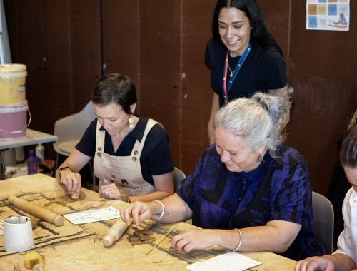 Shepparton 2024 - Kaiela Arts Turtle Making Workshop 45
